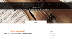 Desktop Screenshot of amysmusicstudio.com